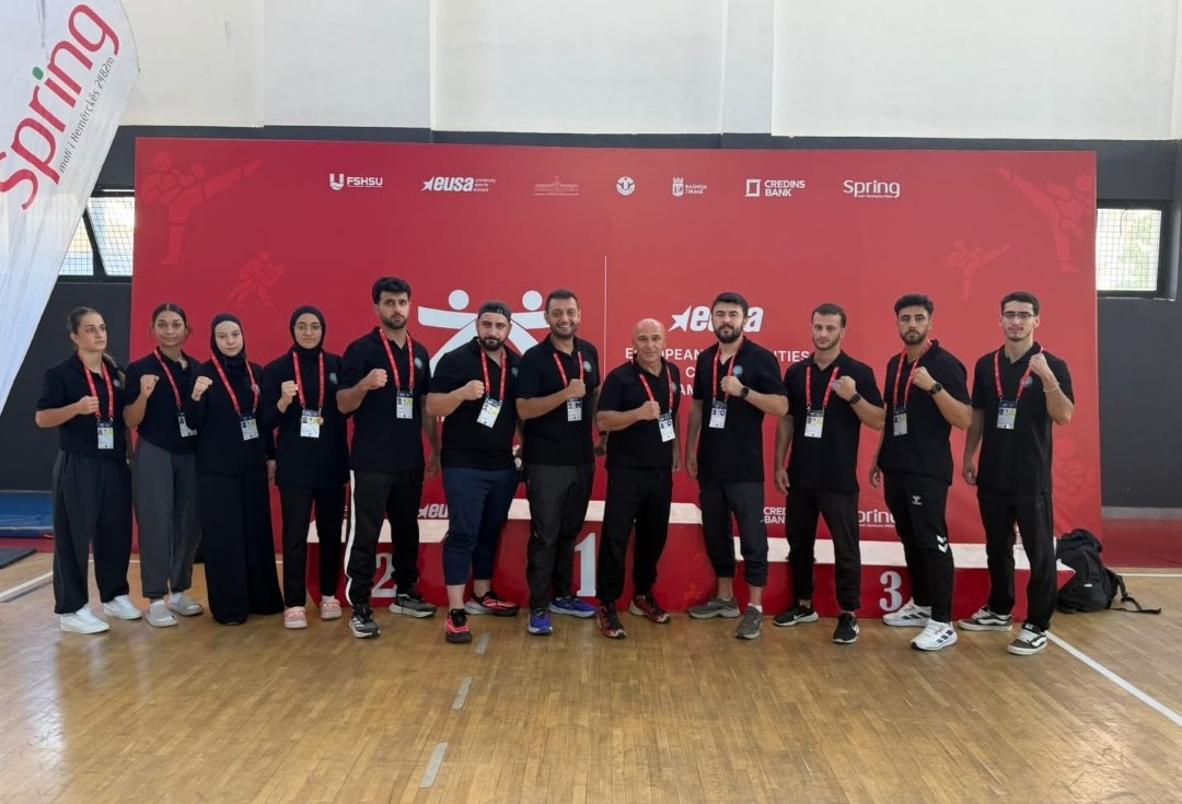 BUÜ sporcularından Avrupa’da 7 madalya